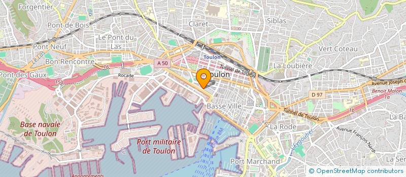 localisation de l'entreprise FRENO  TOULON