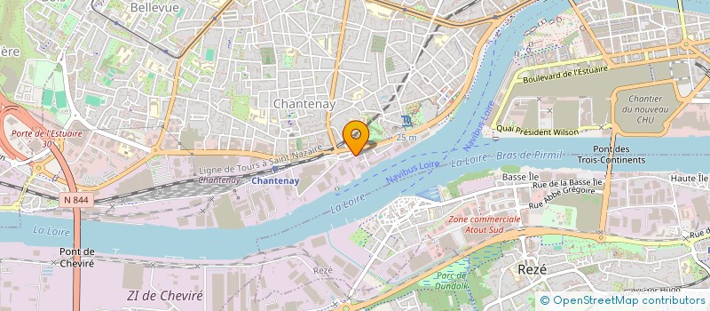 localisation de l'entreprise FRENOIS SA à NANTES