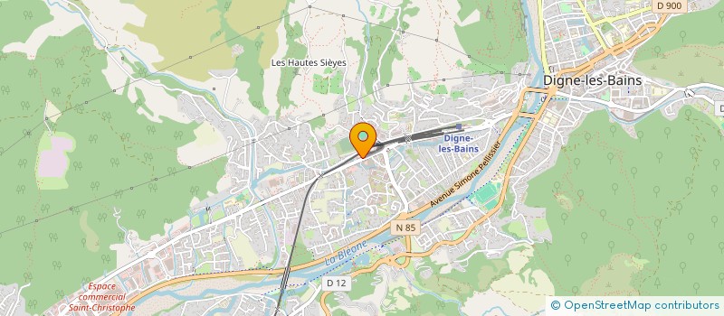 localisation de l'entreprise FRENS à DIGNE-LES-BAINS