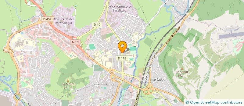 localisation de l'entreprise FRENSH STREET  VESOUL