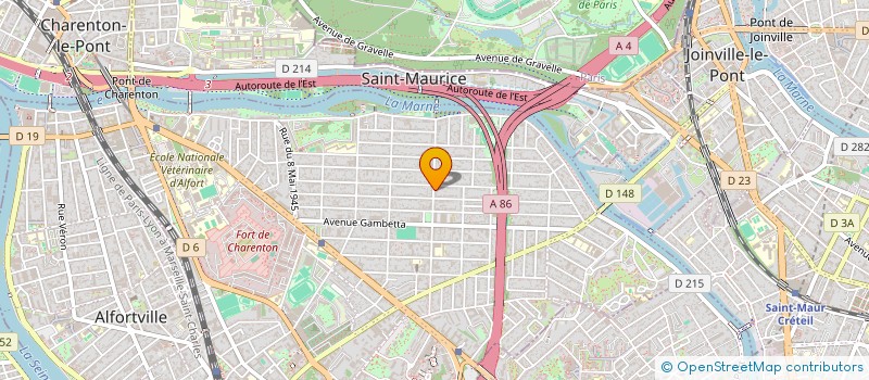 localisation de l'entreprise FRENTZEL MARCEL à MAISONS-ALFORT