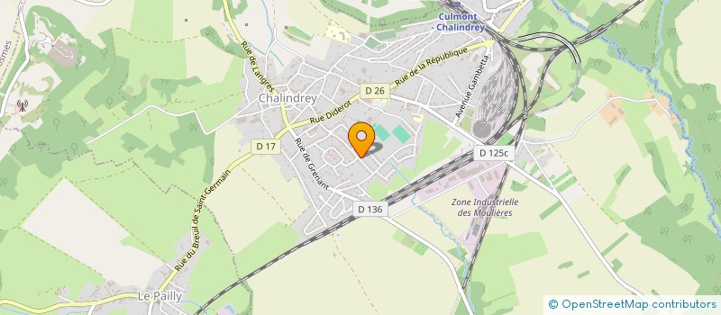 localisation de l'entreprise FRENZEL&GUERDNER SCI à CHALINDREY