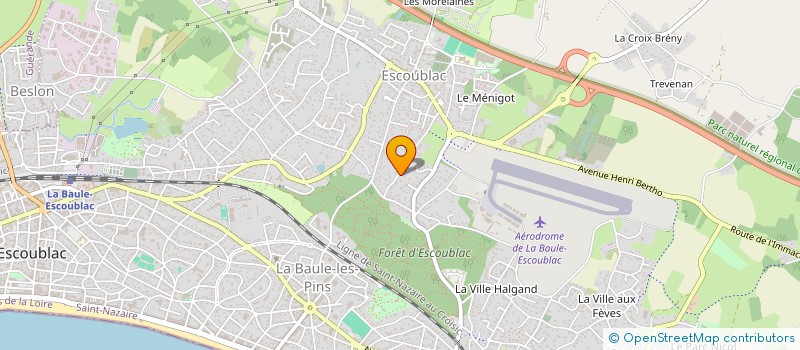 localisation de l'entreprise FREOL HABITAT à LA BAULE-ESCOUBLAC