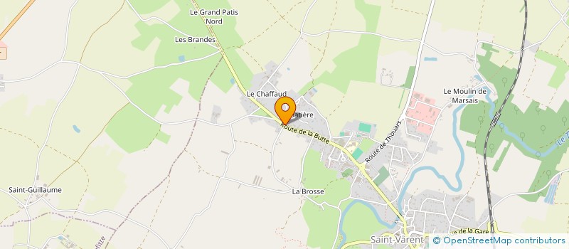 localisation de l'entreprise FREOL SARL à SAINT-VARENT