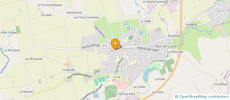 localisation de l'entreprise FREOUL EMBALLAGES  MAURON