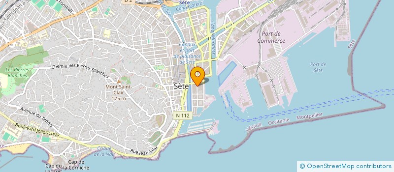 localisation de l'entreprise FREPEAU à SETE
