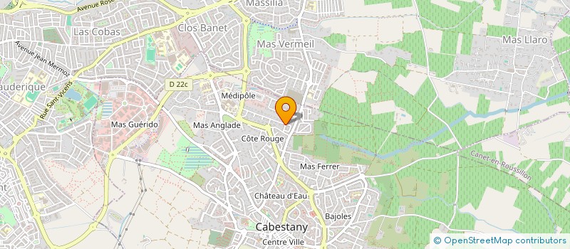 localisation de l'entreprise FREPICO  CABESTANY