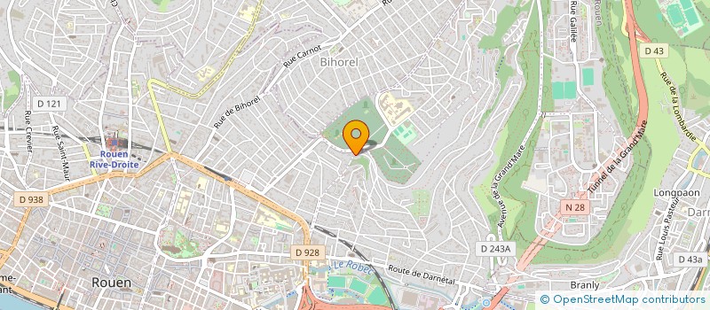 localisation de l'entreprise FREPILOU à ROUEN