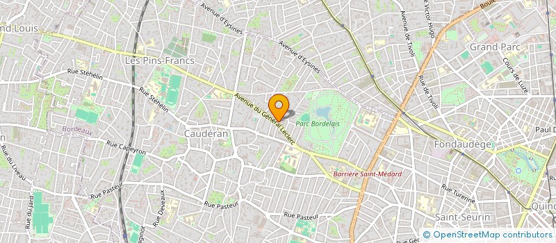 localisation de l'entreprise FREPIMA à BORDEAUX