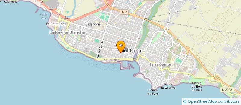 localisation de l'entreprise FREQUEN-CIEL à SAINT-PIERRE
