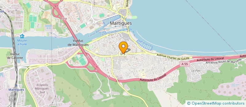 localisation de l'entreprise FREQUENCE 13 MODELISME à MARTIGUES