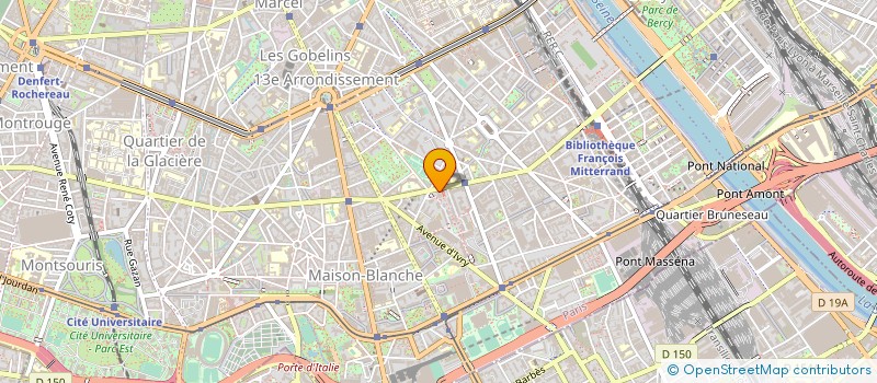 localisation de l'entreprise FREQUENCE 3  PARIS