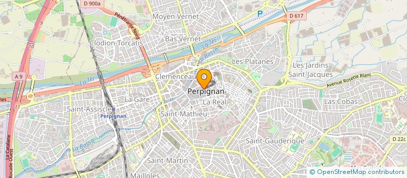localisation de l'entreprise FREQUENCE  PERPIGNAN