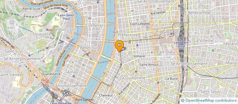 localisation de l'entreprise FREQUENCE ECOLES  LYON