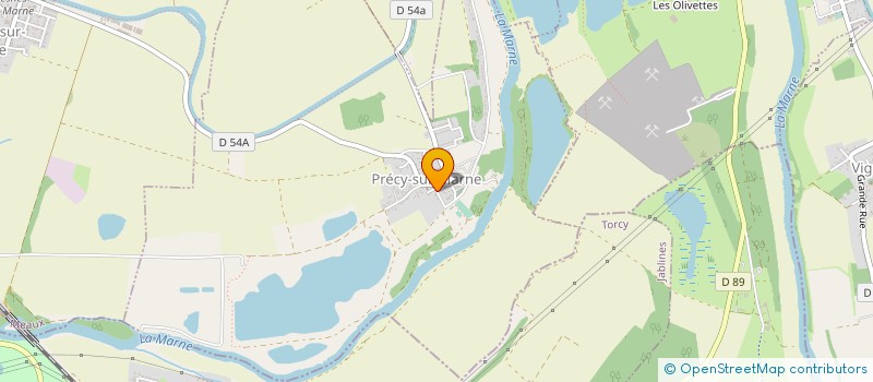 localisation de l'entreprise FREQUENCE FETES à PRECY-SUR-MARNE