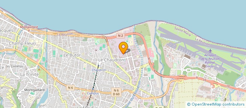 localisation de l'entreprise FREQUENCE FORME O.I  SAINT-DENIS