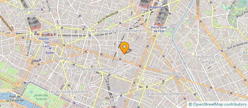 localisation de l'entreprise FREQUENCE ORANGE à PARIS