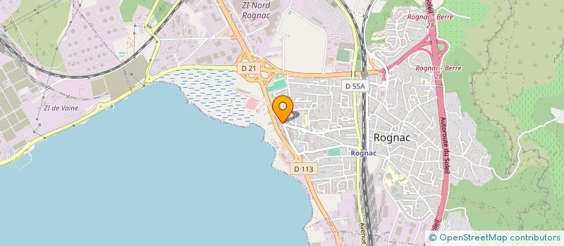 localisation de l'entreprise FREQUENCE RYTMOSE  ROGNAC