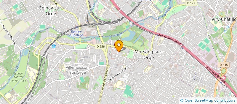localisation de l'entreprise FREQUENCE ZEN à MORSANG-SUR-ORGE