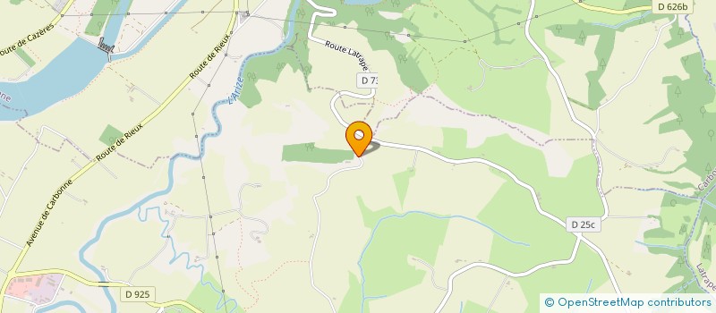 localisation de l'entreprise FREQUENCES CREATIVES  RIEUX-VOLVESTRE