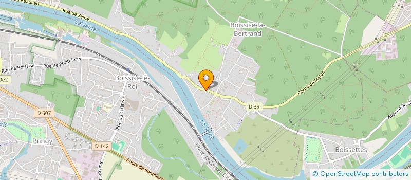 localisation de l'entreprise FREQUENCIEL à BOISSISE-LA-BERTRAND