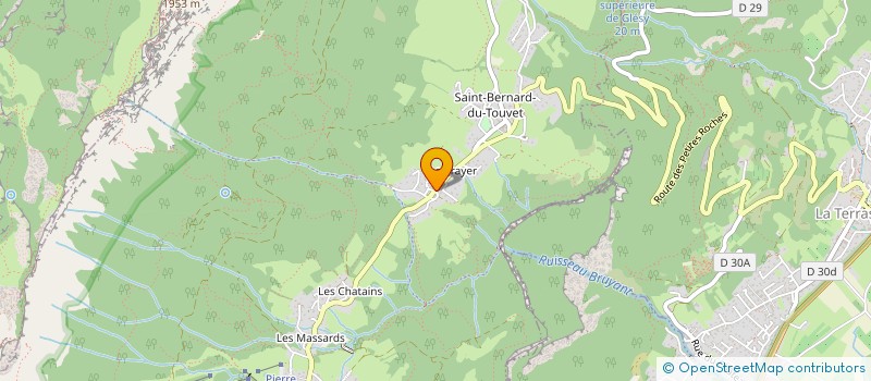 localisation de l'entreprise FREQUENT DESIGN  PLATEAU-DES-PETITES-ROCHES