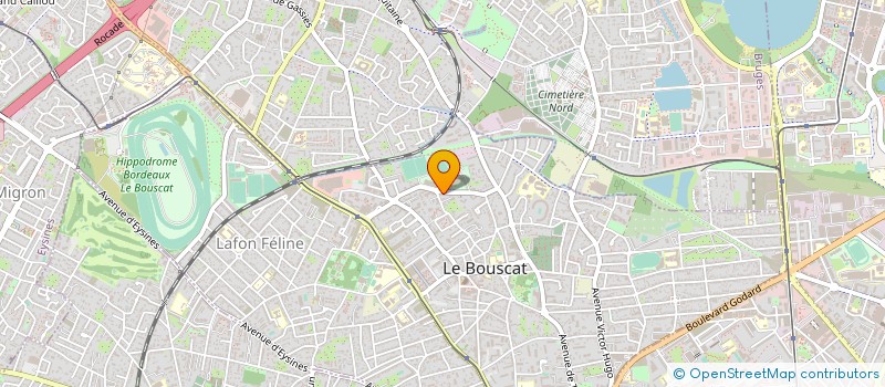 localisation de l'entreprise FRERE MONGOLFIER  LE BOUSCAT