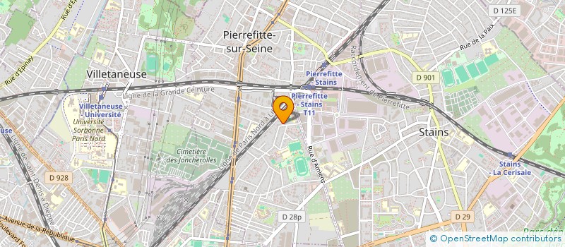 localisation de l'entreprise FRERE SIFER à PIERREFITTE-SUR-SEINE