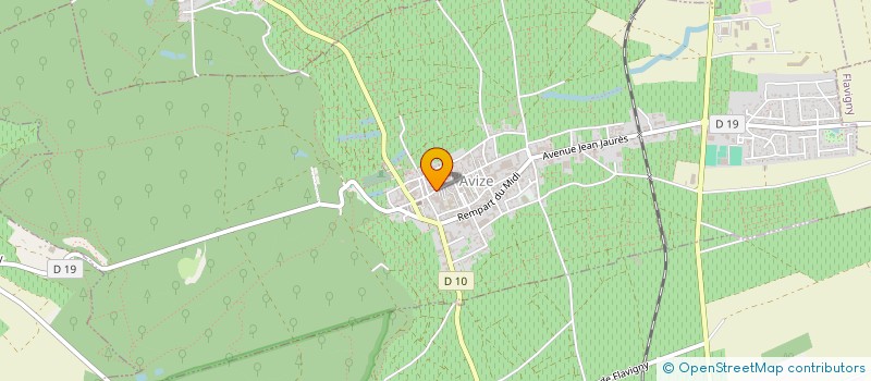 localisation de l'entreprise FREREJEAN  AVIZE