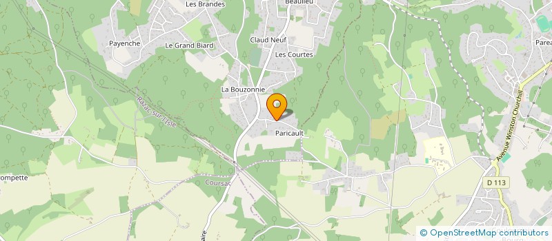 localisation de l'entreprise FREREJEAN-MOUTY  MARSAC-SUR-L'ISLE