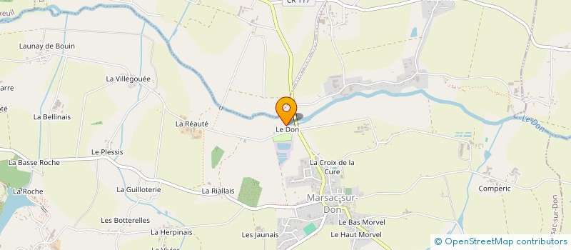 localisation de l'entreprise FREREJOUAN à MARSAC-SUR-DON
