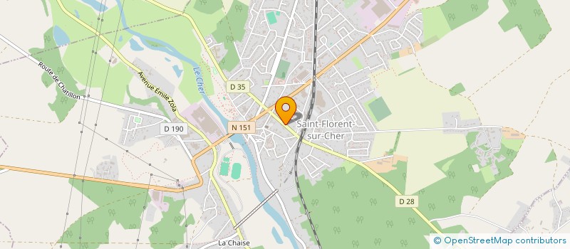 localisation de l'entreprise FRERES BERDUCK à LIMOGES