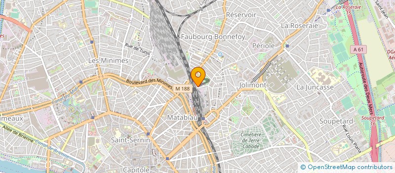 localisation de l'entreprise FRERES BOUCA PROMOTION  TOULOUSE