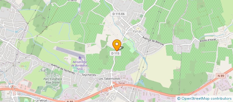 localisation de l'entreprise FRERES CALDAS à YVRAC