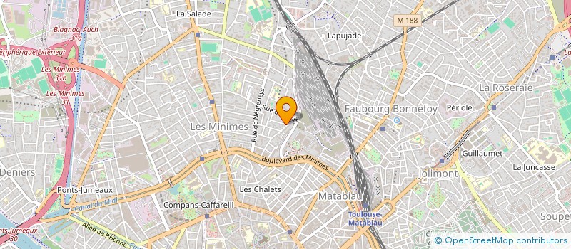 localisation de l'entreprise FRERES CARMES  TOULOUSE