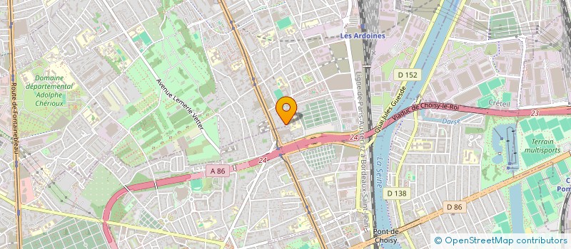 localisation de l'entreprise FRERES CHIBAH  VITRY-SUR-SEINE