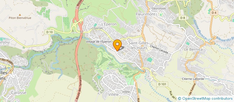 localisation de l'entreprise FRERES CLAVREUL à SAINT-PAUL