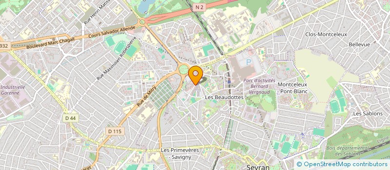 localisation de l'entreprise FRERES D'OUTILS à SEVRAN