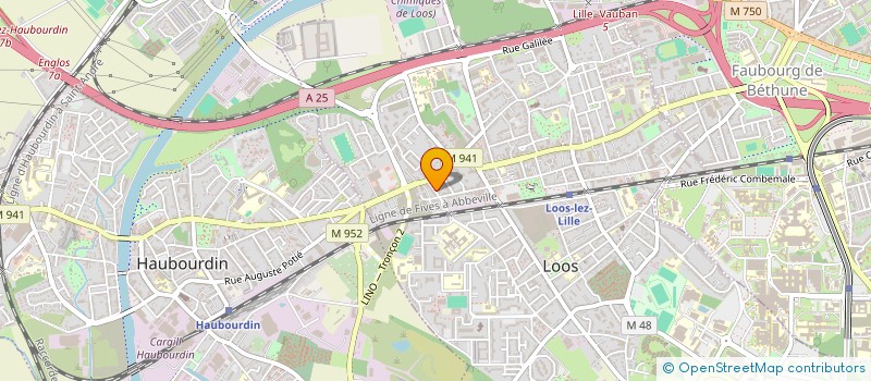 localisation de l'entreprise FRERES DE GEANTS  LOOS