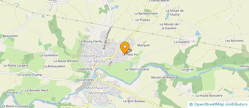 localisation de l'entreprise FRERES DE ST GABRIEL à SEVREMOINE