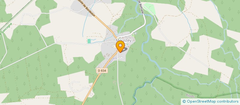 localisation de l'entreprise FRERES DELPY  MOUSTEY