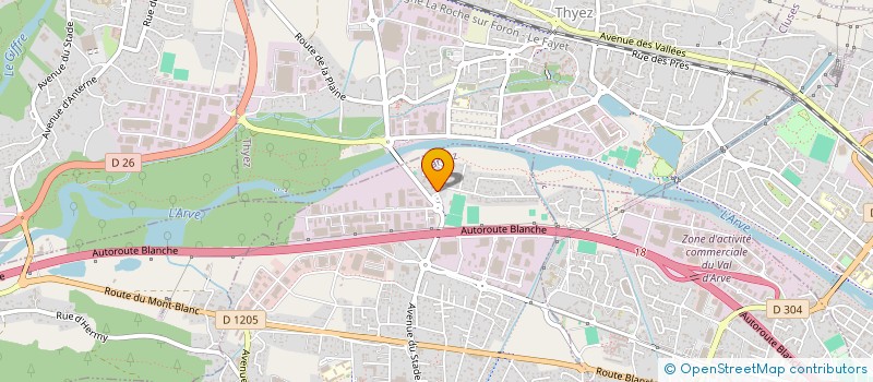 localisation de l'entreprise FRERES DRAME  MARNAZ