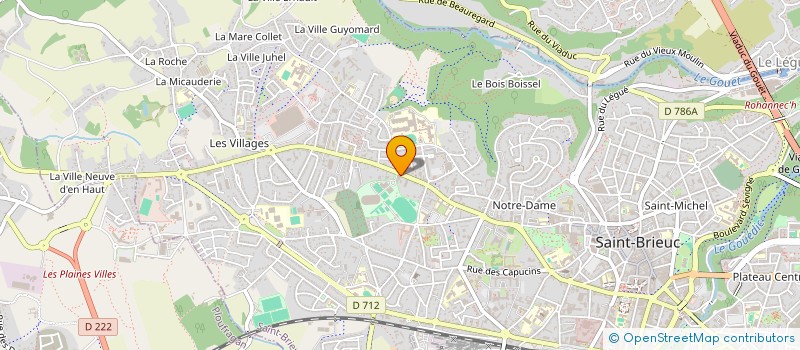 localisation de l'entreprise FRERES LULA INVESTISSEMENTS à SAINT-BRIEUC