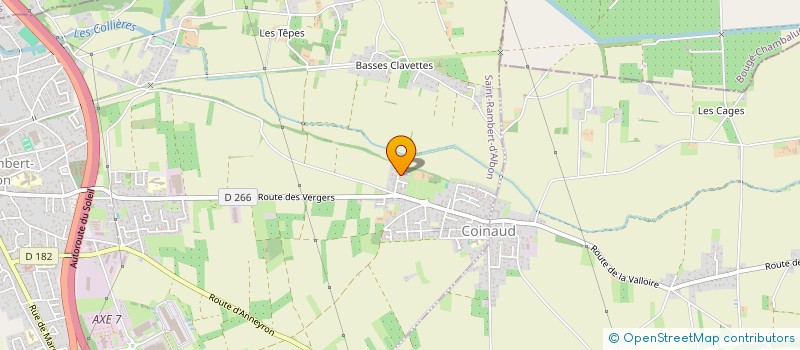 localisation de l'entreprise FRERES LUMIERE  SAINT-RAMBERT-D'ALBON