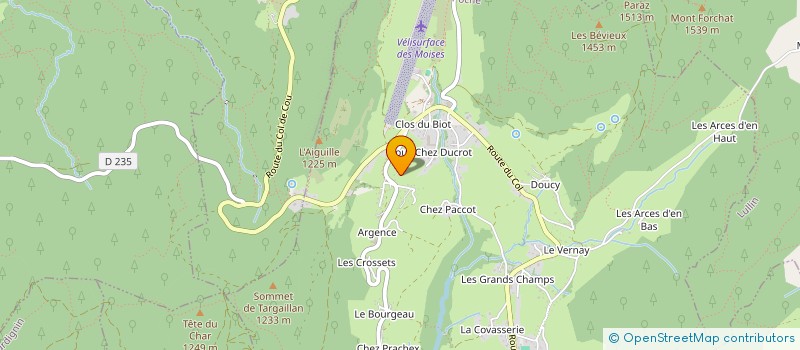 localisation de l'entreprise FRERES LUMIERE & CO  HABERE-POCHE