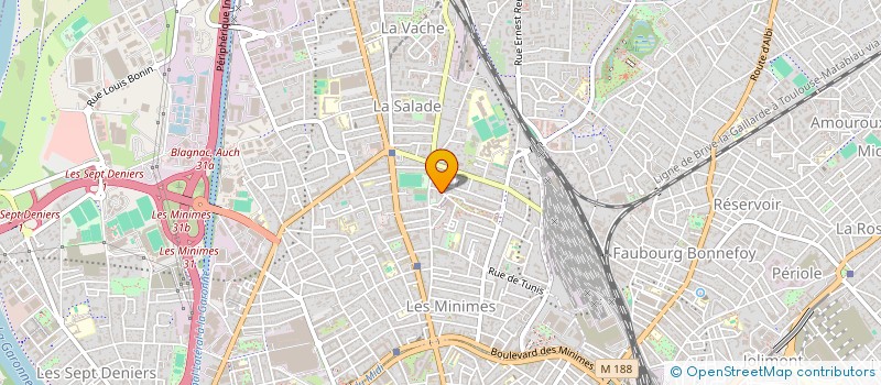 localisation de l'entreprise FRERES PIZZAS à TOULOUSE