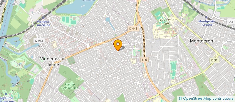 localisation de l'entreprise FRERES SILVA CAP à VIGNEUX-SUR-SEINE