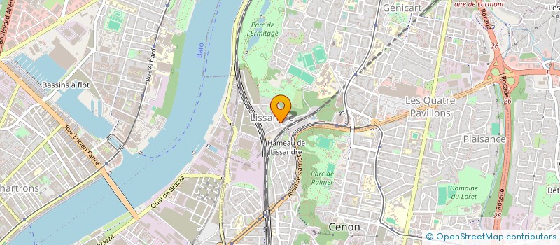 localisation de l'entreprise FRERES XU  LORMONT