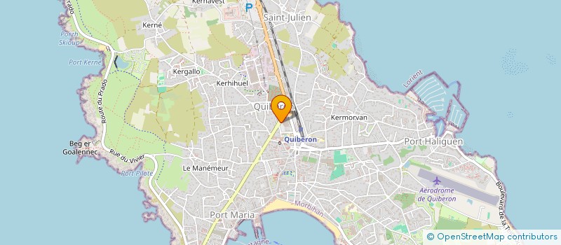 localisation de l'entreprise FRERIANNE  QUIBERON