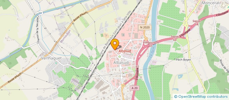 localisation de l'entreprise FREROS DE MONTALBA  MONTAUBAN